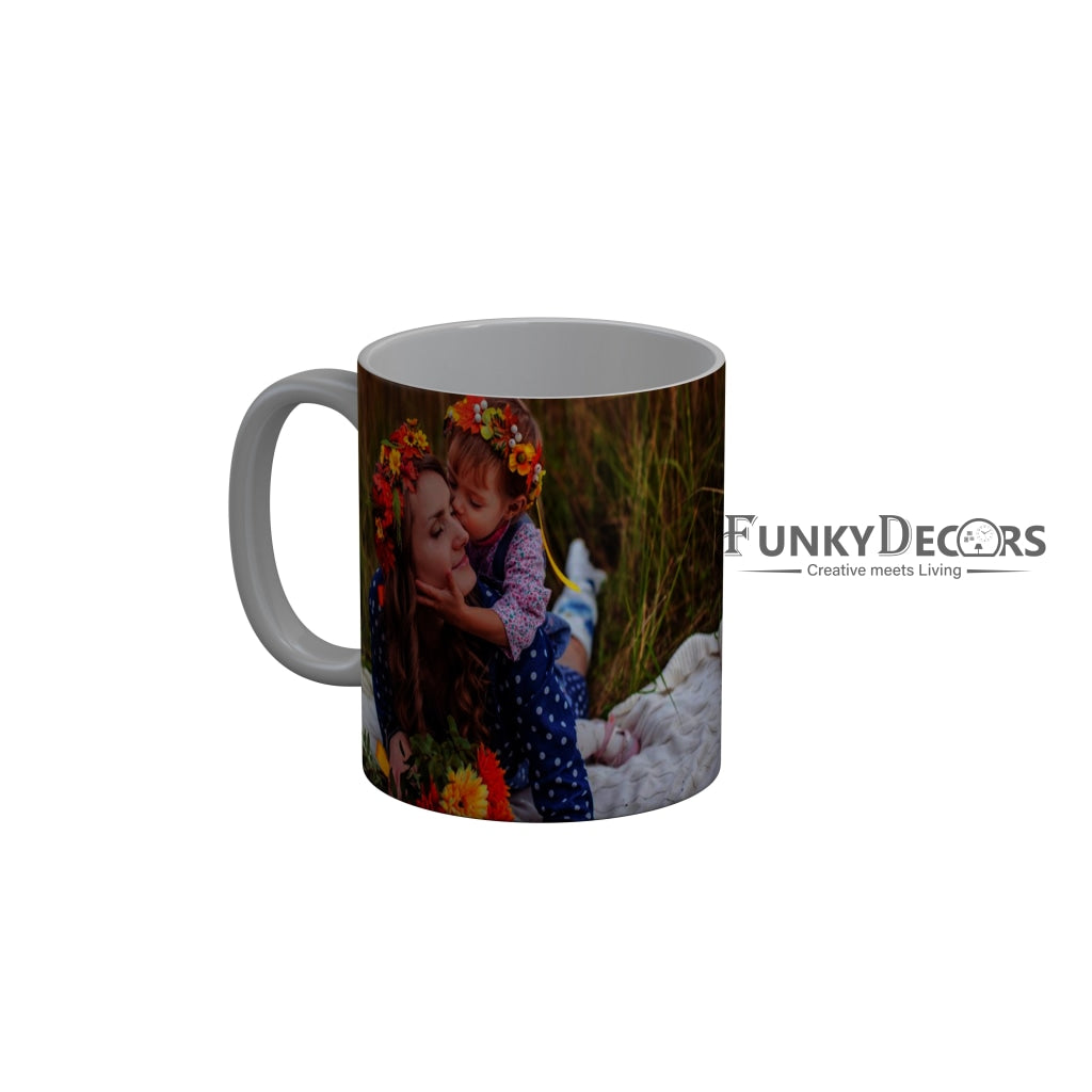 FunkyDecors Mom Birthday Mother Day World Greatest Mom Ceramic Coffee Mug