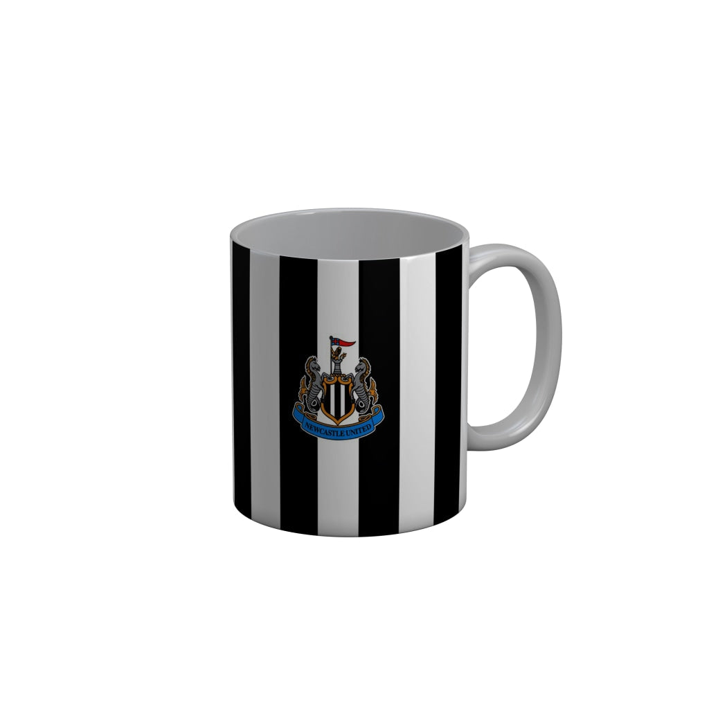 FunkyDecors Newcastle United White Black Ceramic Coffee Mug