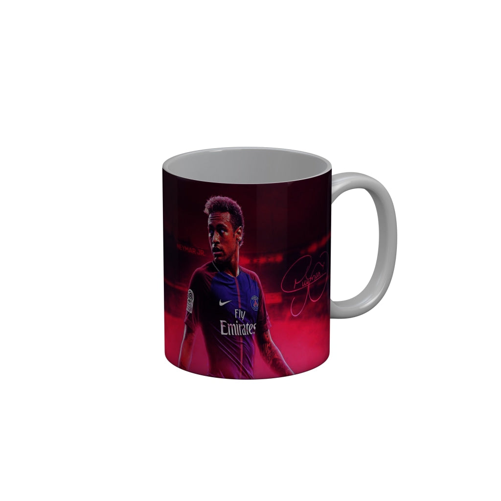 FunkyDecors Neymar Jr Football Ceramic Coffee Mug
