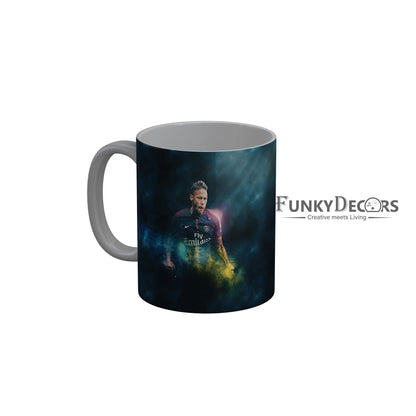 FunkyDecors Neymar Jr Football Ceramic Coffee Mug