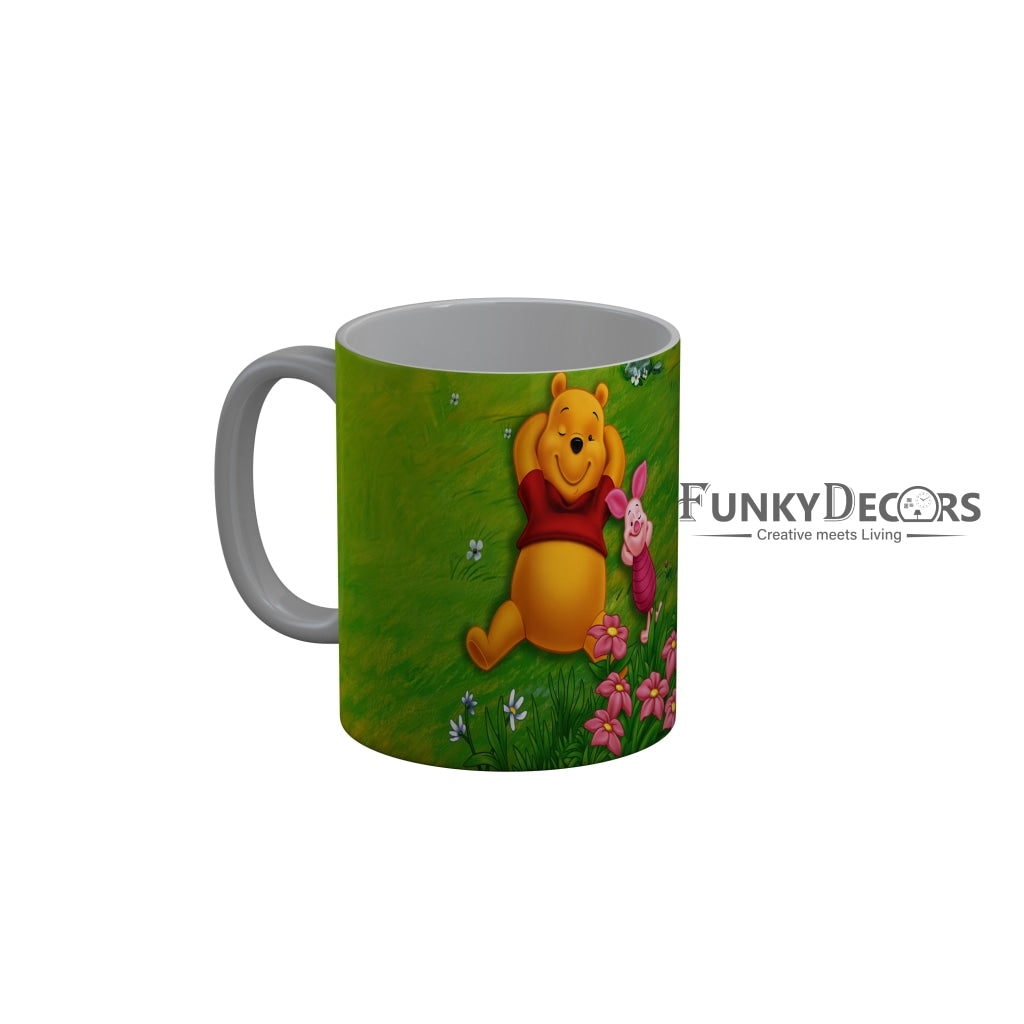 FunkyDecors Pooh Cartoon Ceramic Coffee Mug