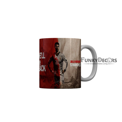 FunkyDecors Ronaldo Football Ceramic Coffee Mug