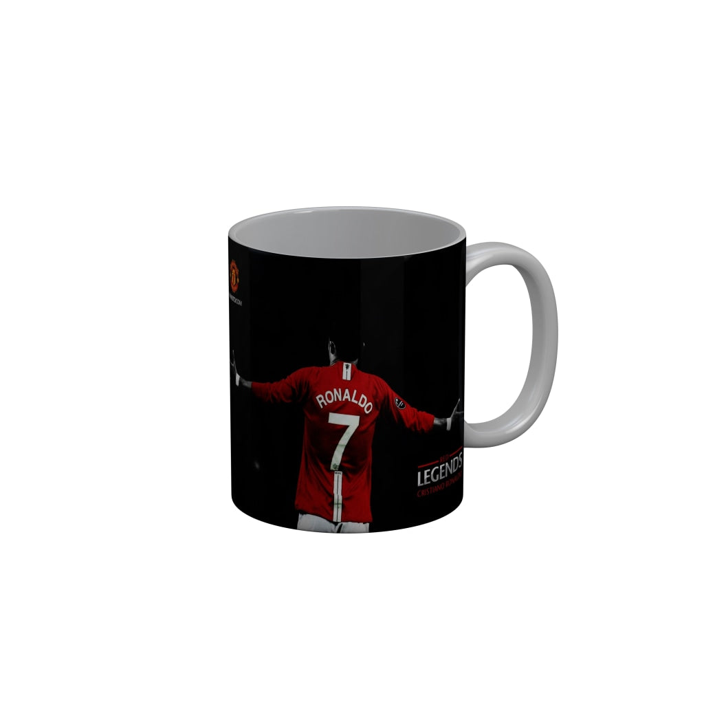 FunkyDecors Ronaldo T shirt 7 Black Ceramic Coffee Mug