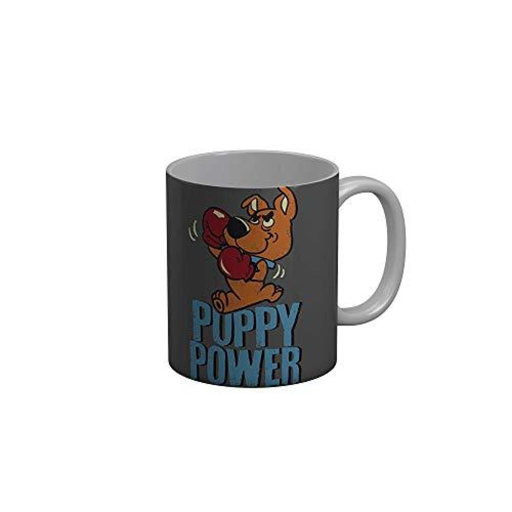 Funkydecors Scooby Doo Cartoon Ceramic Mug 350 Ml Multicolor Mugs