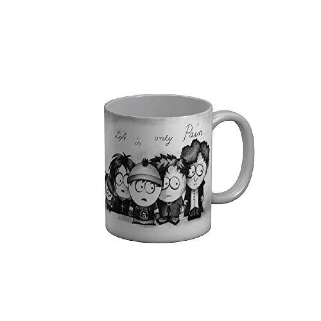 Funkydecors South Park Cartoon Ceramic Mug 350 Ml Multicolor Mugs