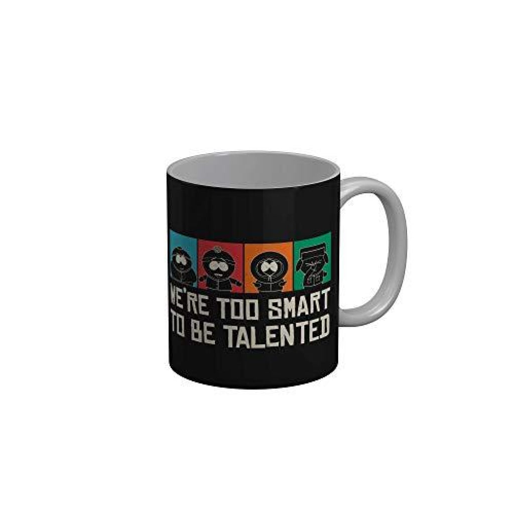 Funkydecors South Park Cartoon Ceramic Mug 350 Ml Multicolor Mugs