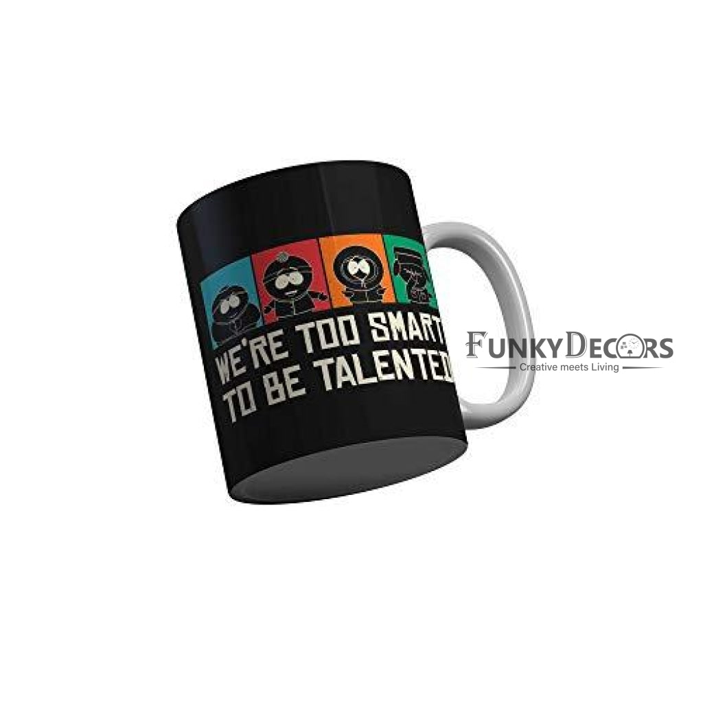Funkydecors South Park Cartoon Ceramic Mug 350 Ml Multicolor Mugs