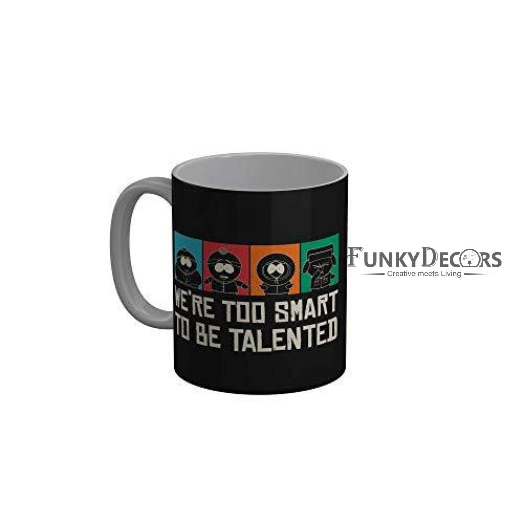 Funkydecors South Park Cartoon Ceramic Mug 350 Ml Multicolor Mugs