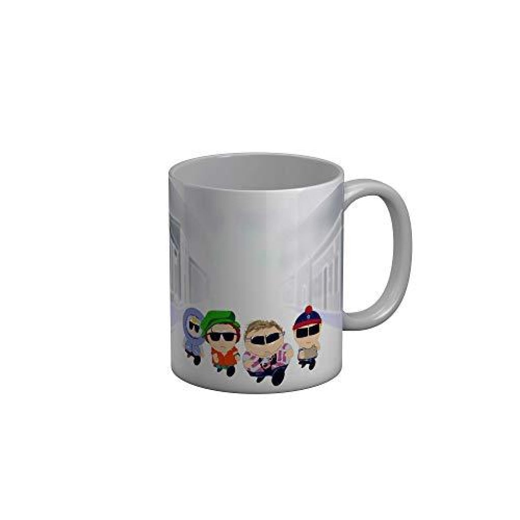 Funkydecors South Park Cartoon Ceramic Mug 350 Ml Multicolor Mugs