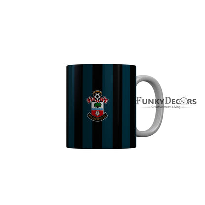 FunkyDecors Southampton FC Blue Black Ceramic Coffee Mug