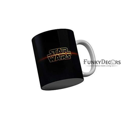 Funkydecors Star Wars Ceramic Mug 350 Ml Multicolor Mugs