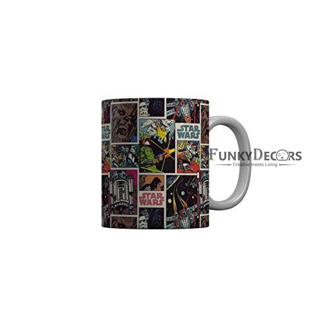 Funkydecors Star Wars Ceramic Mug 350 Ml Multicolor Mugs