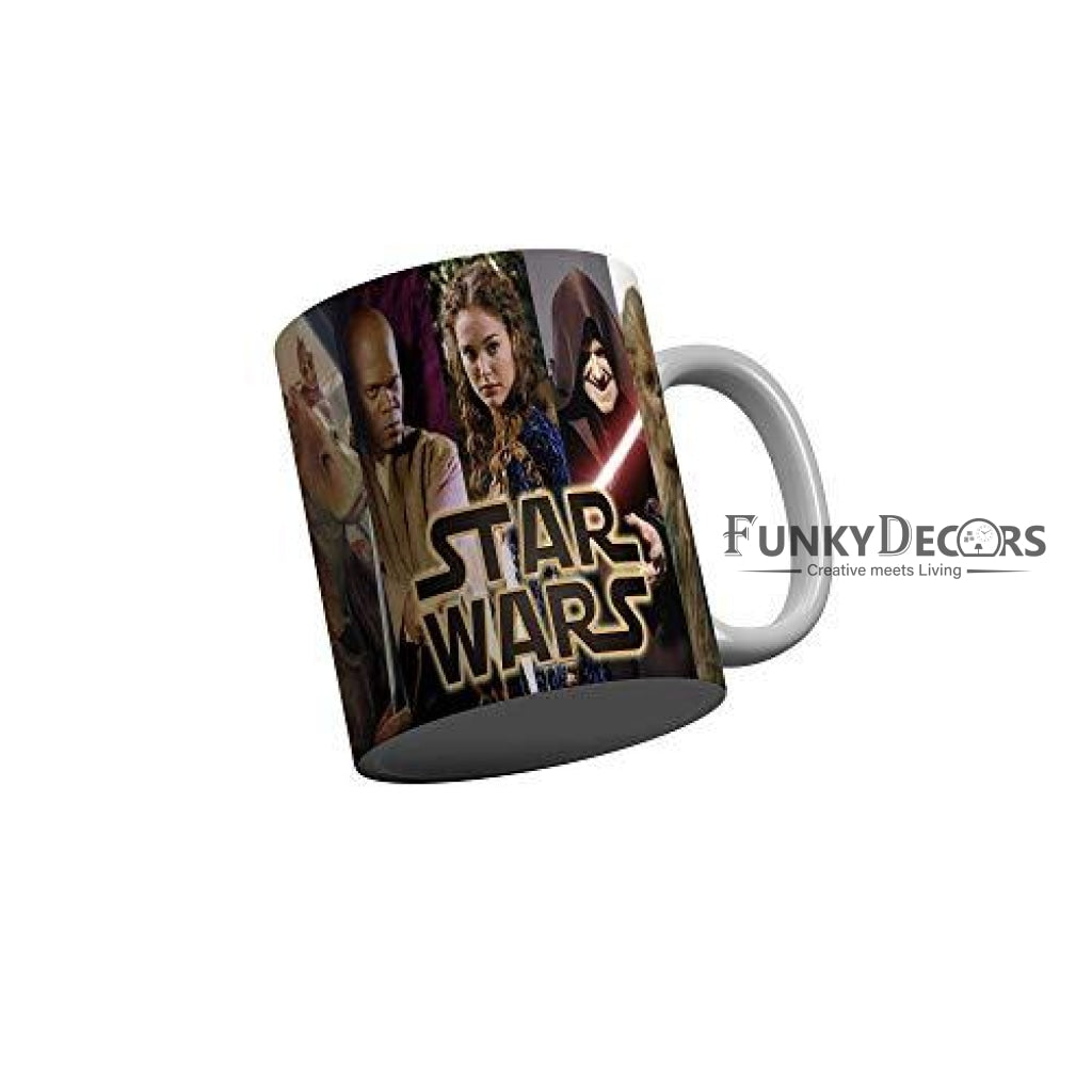 Funkydecors Star Wars Ceramic Mug 350 Ml Multicolor Mugs