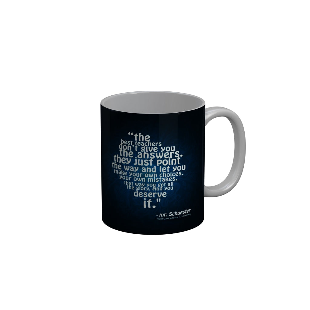 FunkyDecors Teachers Day Thank You Teacher World Greatest Teacher Gift for Teacher for Mentor Ceramic Coffee Mug