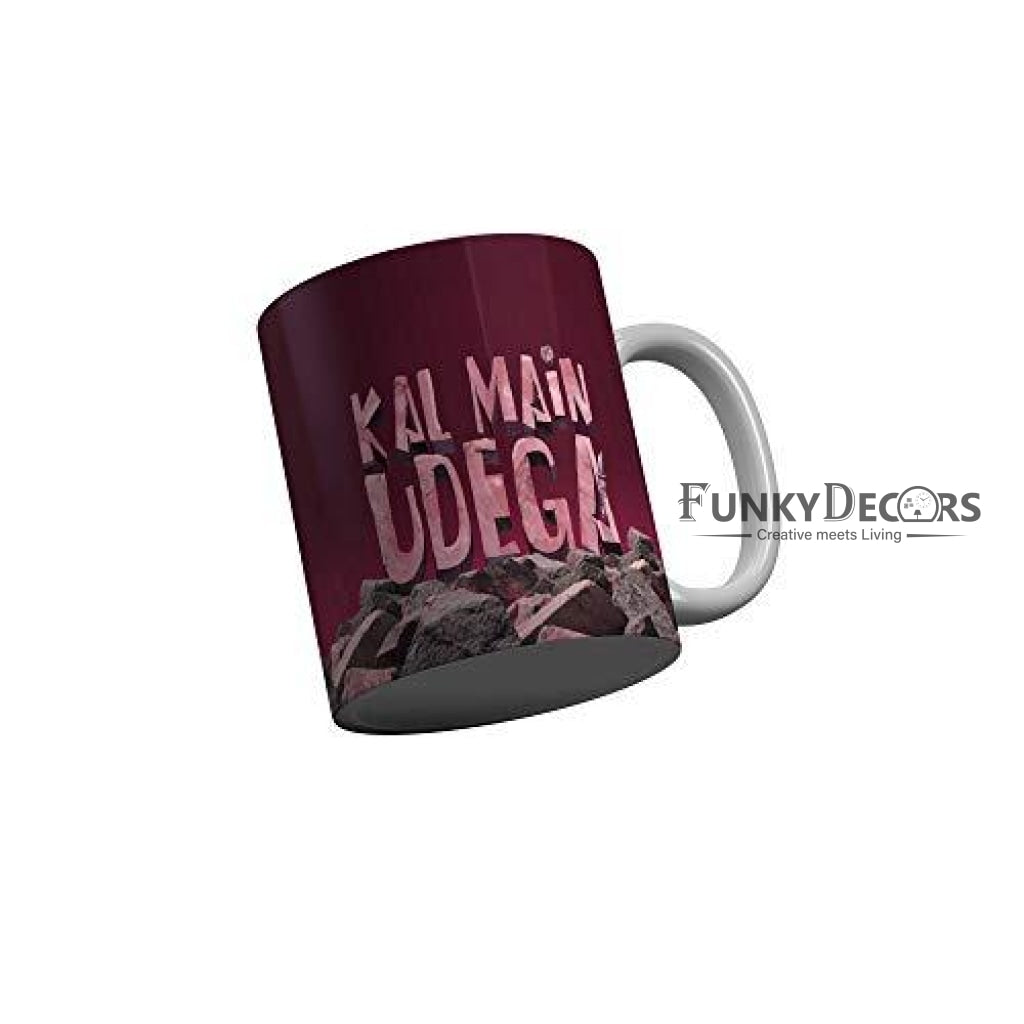 Funkydecors Varun Thakur Standup Comedy Funny Quotes Ceramic Mug 350 Ml Multicolor Mugs