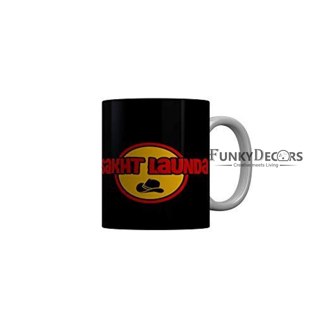 Funkydecors Zakir Khan Standup Comedy Funny Quotes Ceramic Mug 350 Ml Multicolor Mugs