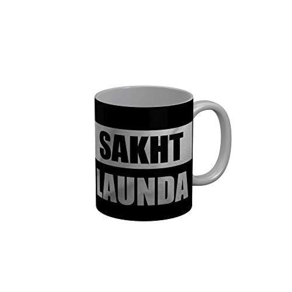 Funkydecors Zakir Khan Standup Comedy Funny Quotes Ceramic Mug 350 Ml Multicolor Mugs
