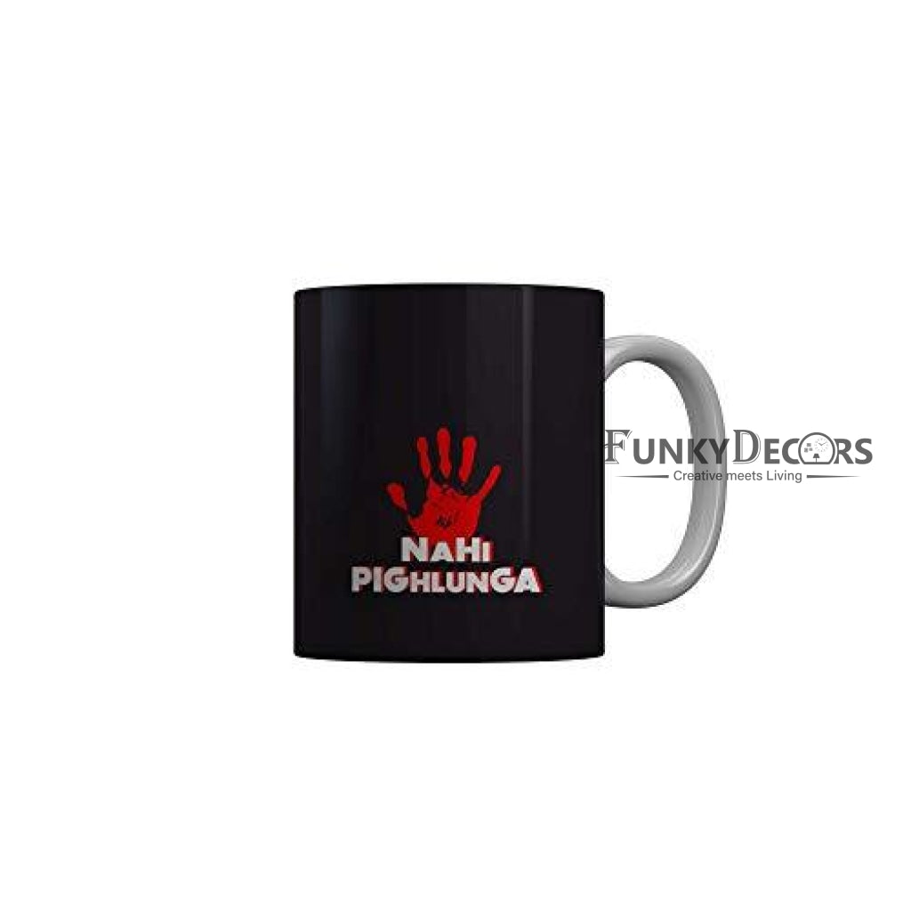 Funkydecors Zakir Khan Standup Comedy Funny Quotes Ceramic Mug 350 Ml Multicolor Mugs