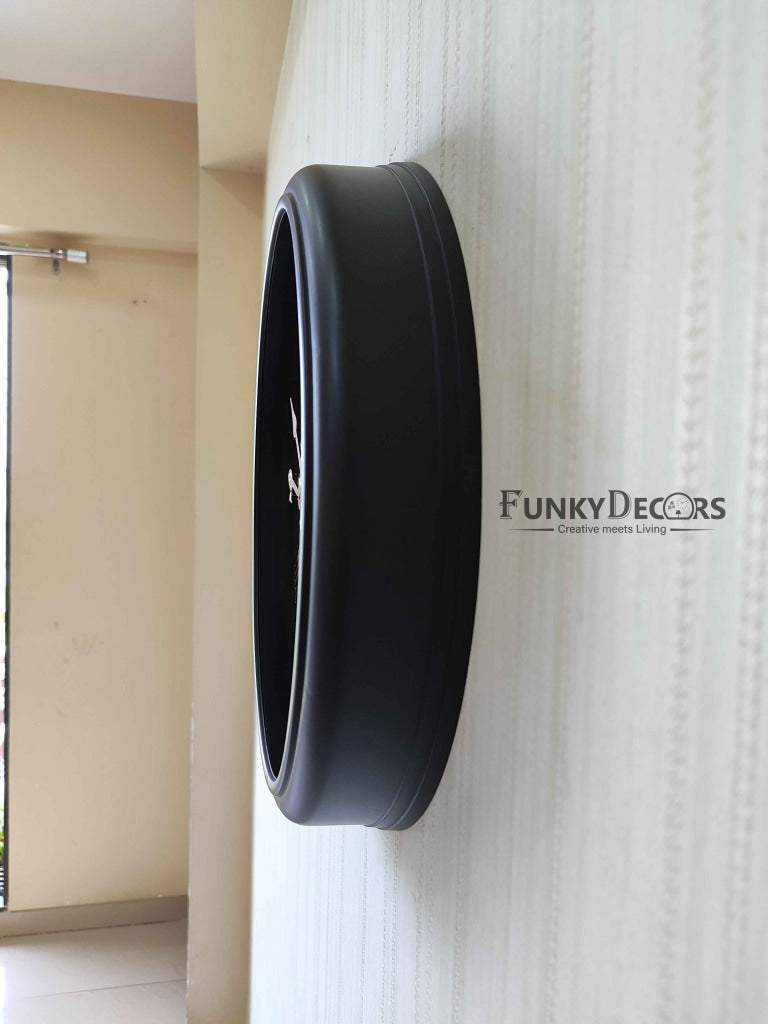 Funkytradition The Timeless Wheel Of Age Moving Gear Wall Clock Chronograph Working Watch 42 Cm Tall