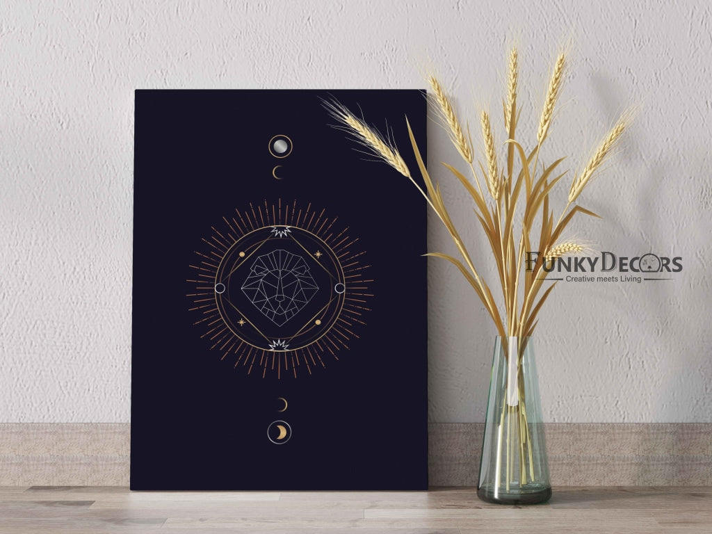 Geometric Astrological Art Frame For Wall Decor- Funkydecors Posters Prints & Visual Artwork