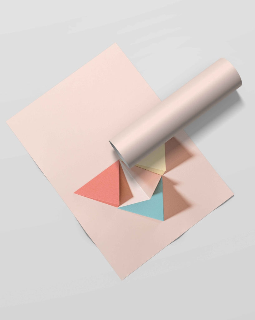 Geometric Conical Paper Art Frame For Wall Decor- Funkydecors Xs / Roll Posters Prints & Visual