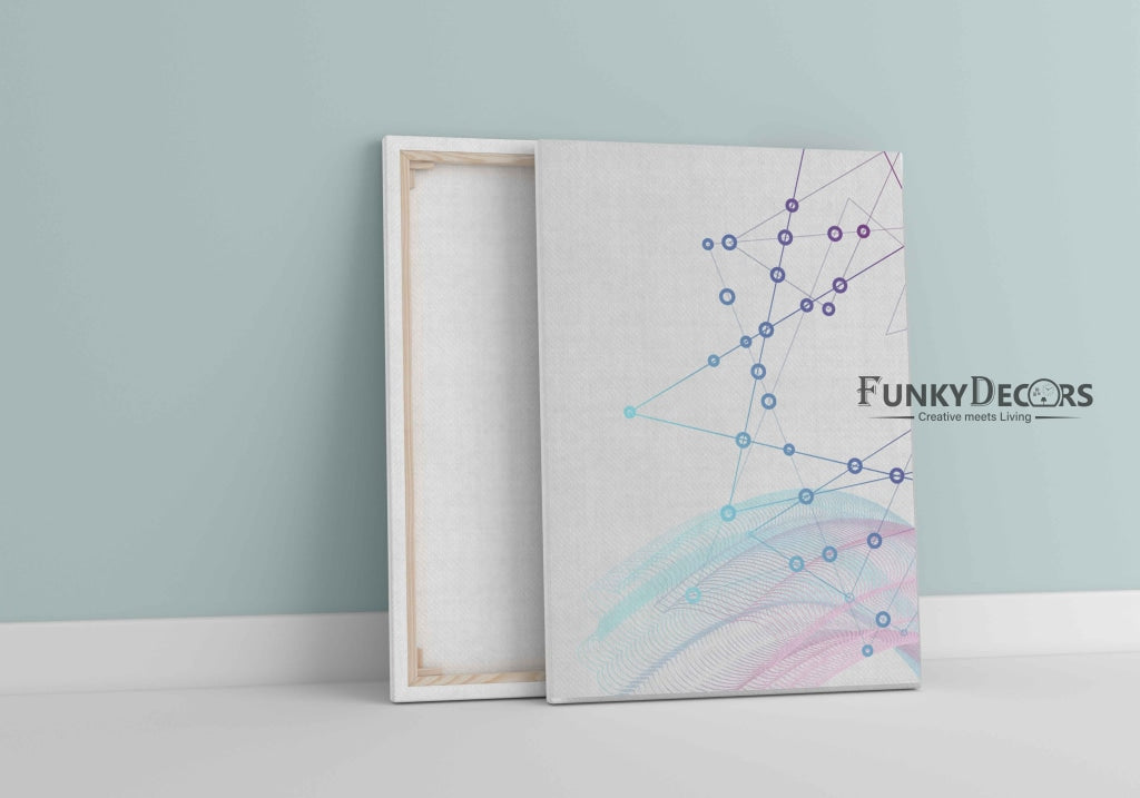Geometric Constellation Art Frame For Wall Decor- Funkydecors Posters Prints & Visual Artwork