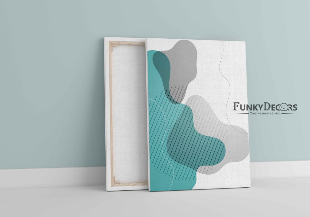 Geometric Overlay Patterns Art Frame For Wall Decor- Funkydecors Posters Prints & Visual Artwork