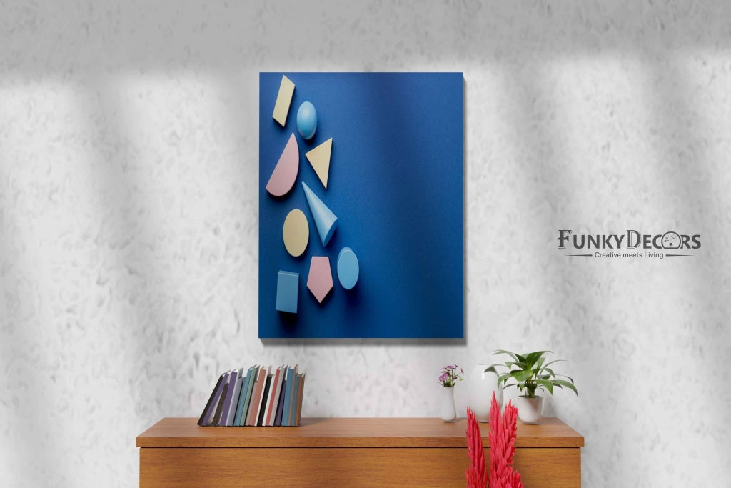 Geometric Shape Variation Art Frame For Wall Decor- Funkydecors Posters Prints & Visual Artwork