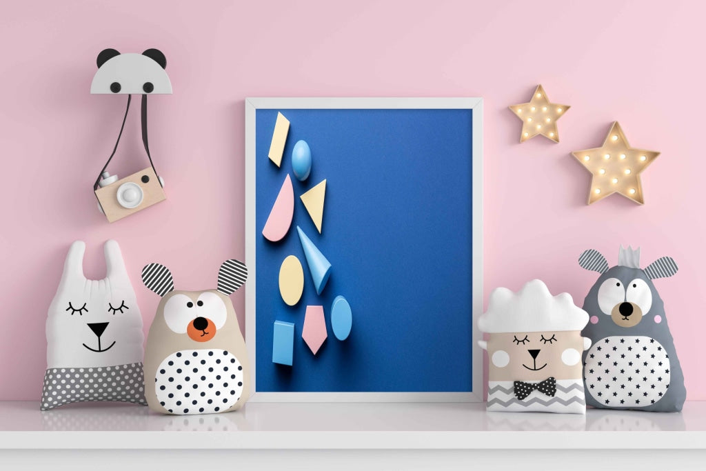 Geometric Shape Variation Art Frame For Wall Decor- Funkydecors Xs / White Posters Prints & Visual