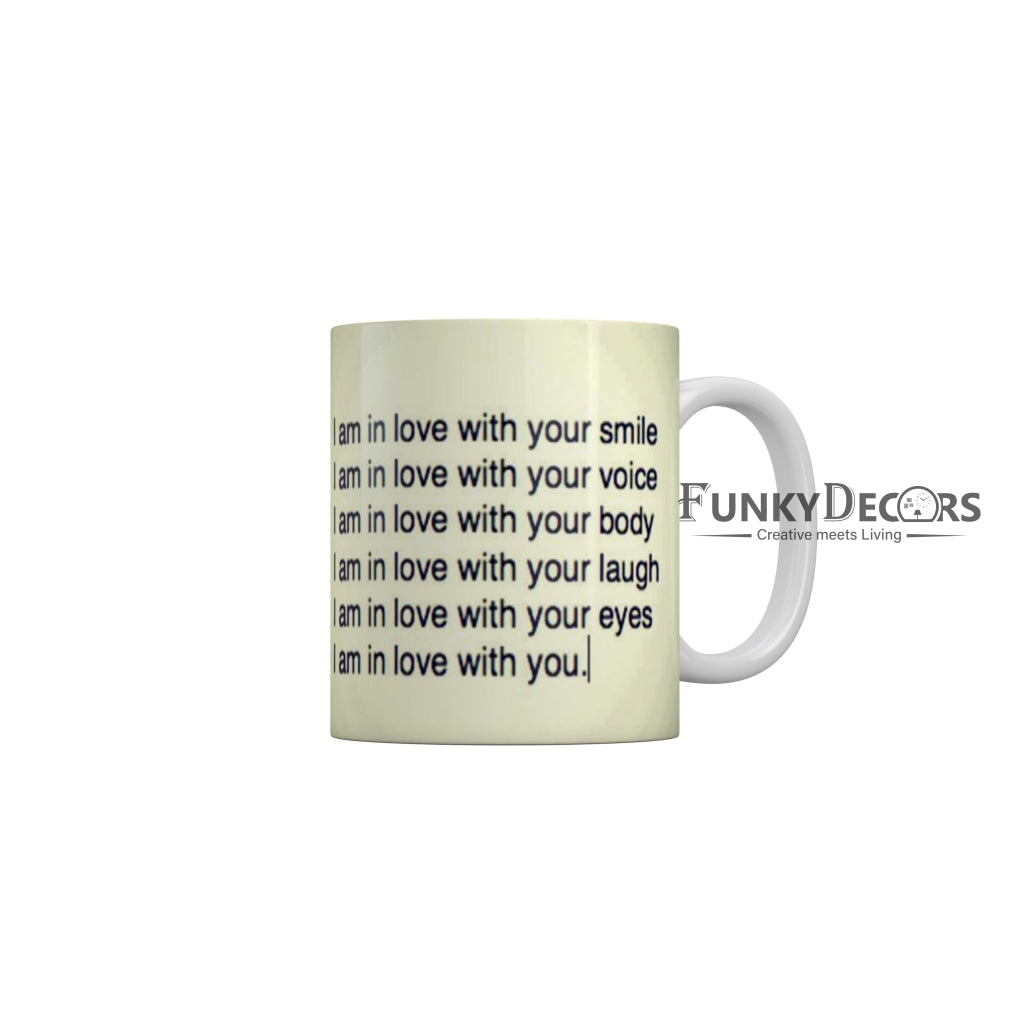 I am In Love With Your Smile Coffee Mug 350 ml-FunkyDecors