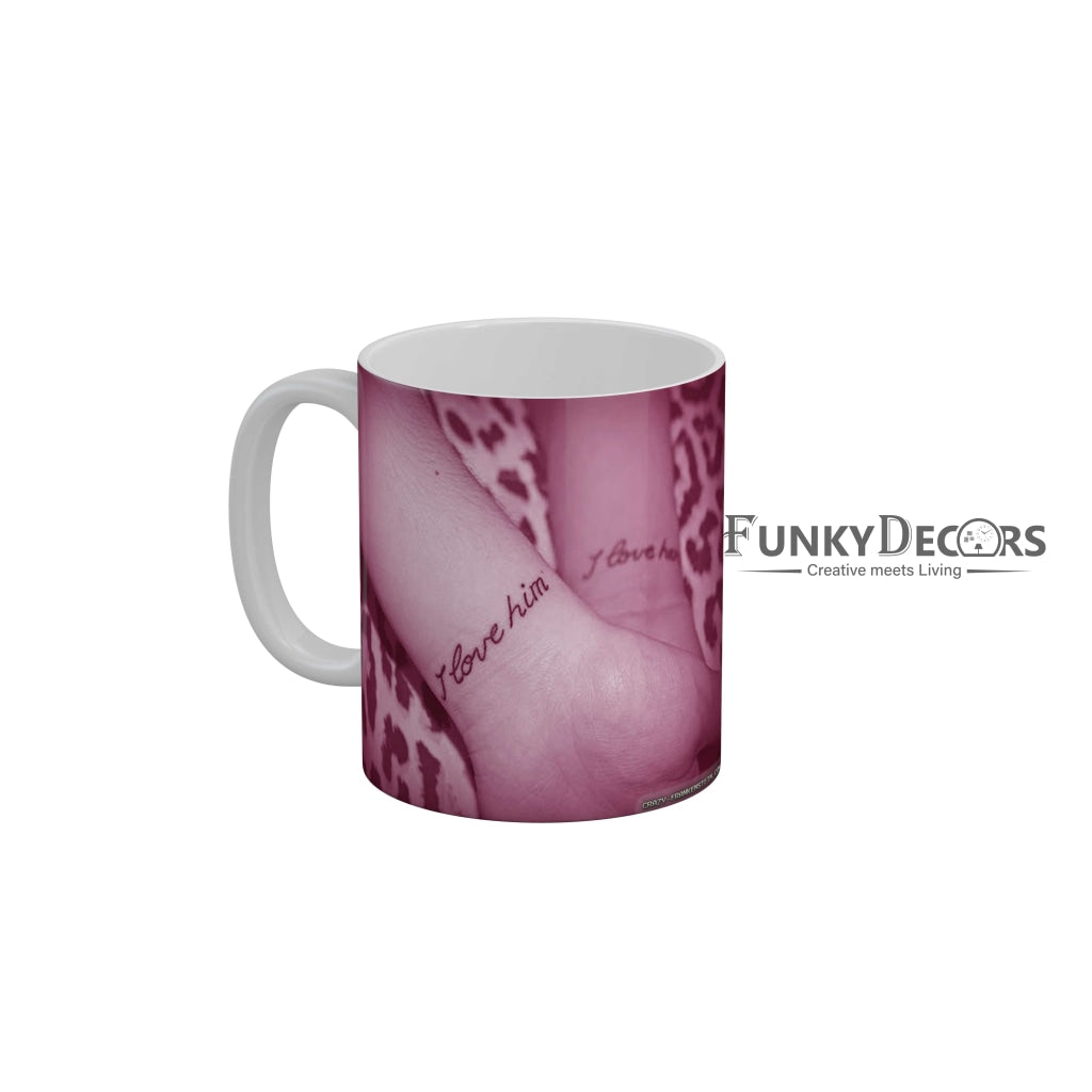 I Love Him I Love Her Coffee Ceramic Mug 350 ML-FunkyDecors