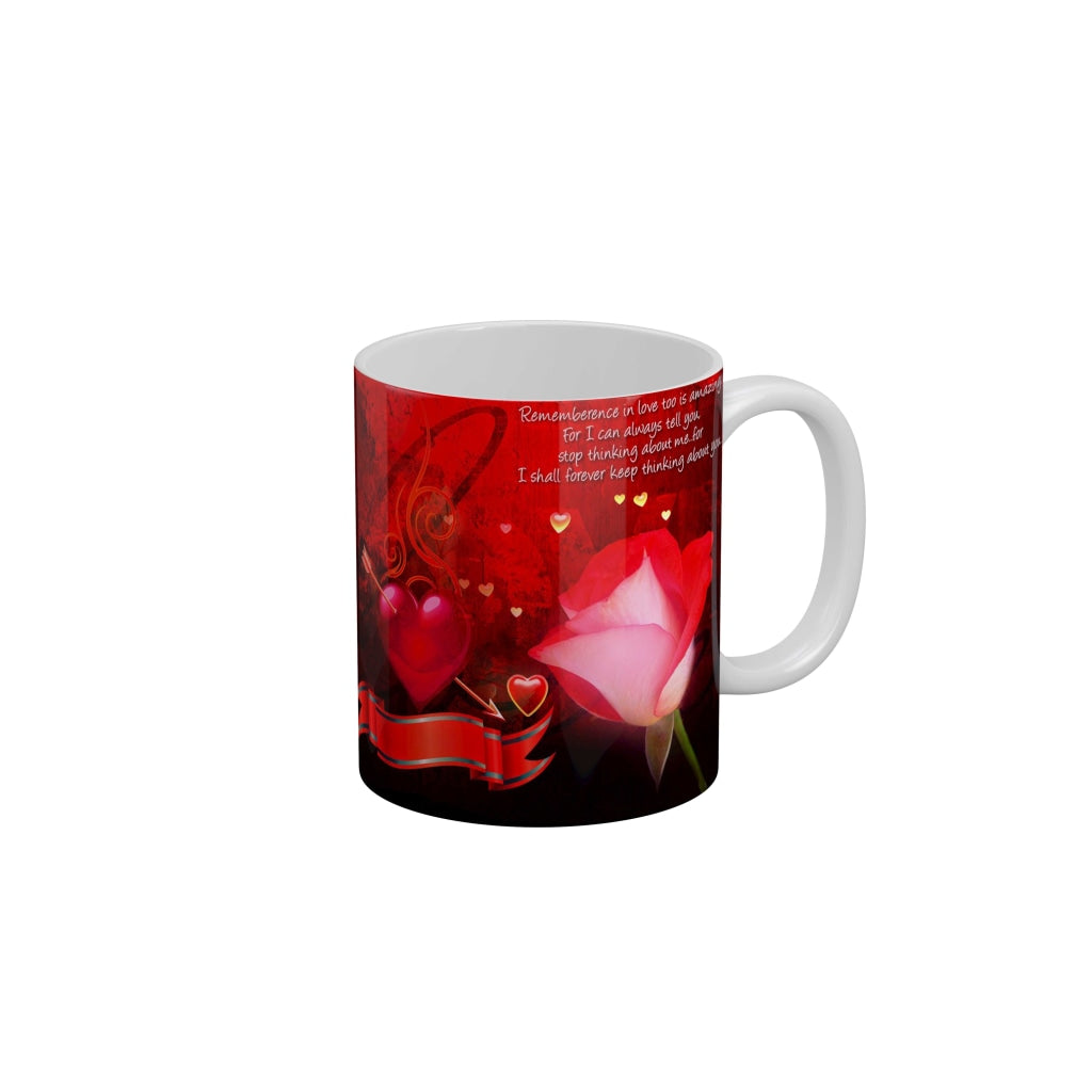 I shall forever keep thinking about you Coffee Ceramic Mug 350 ML-FunkyDecors