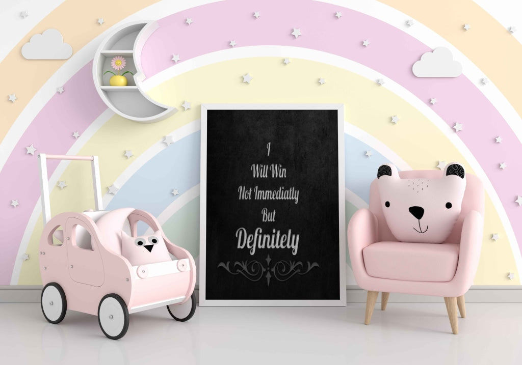 I Will Win - Motivational Quotes Art Frame For Wall Decor- Funkydecors Xs / White Posters Prints &