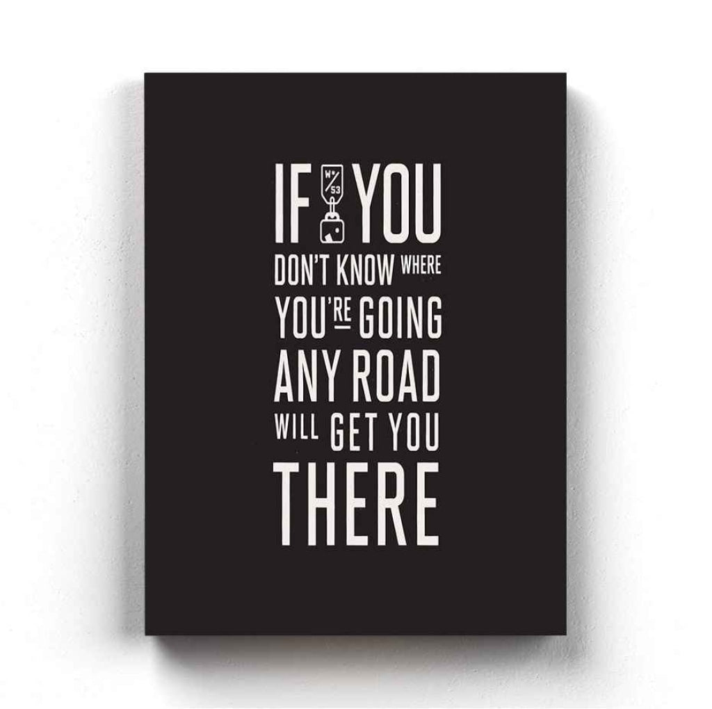 Inspirational Quotes Art Frame For Wall Decor- Funkydecors Xs / Canvas Posters Prints & Visual