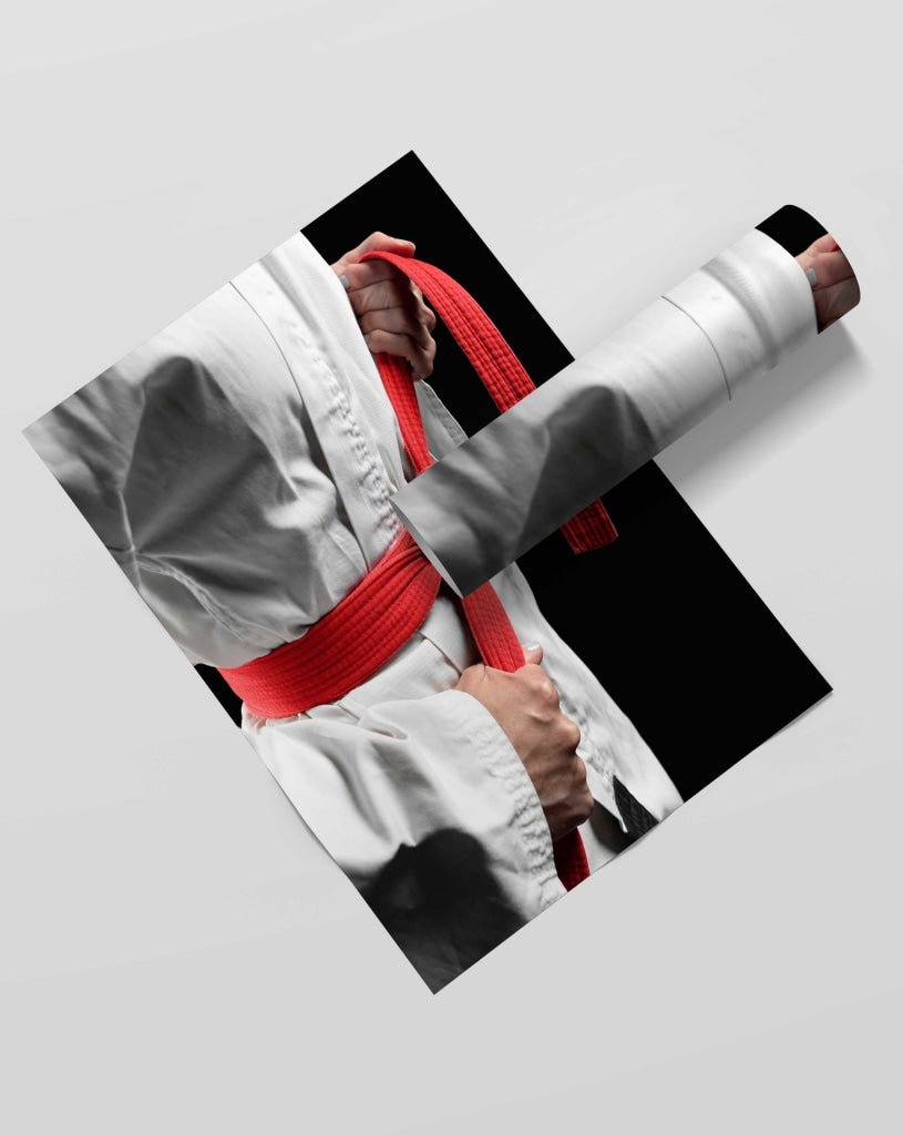 Karate - Sports Art Frame For Wall Decor- Funkydecors Xs / Roll Posters Prints & Visual Artwork
