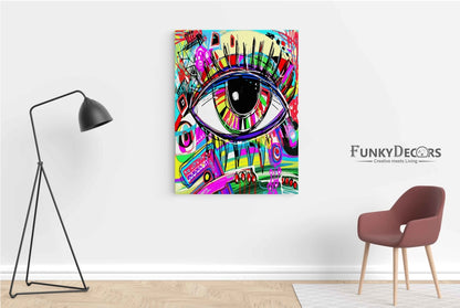 Keep Looking Up Pop Art Frame For Wall Decor- Funkydecors Posters Prints & Visual Artwork