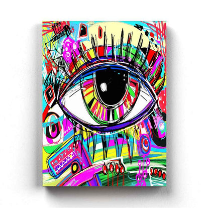 Keep Looking Up Pop Art Frame For Wall Decor- Funkydecors Xs / Canvas Posters Prints & Visual