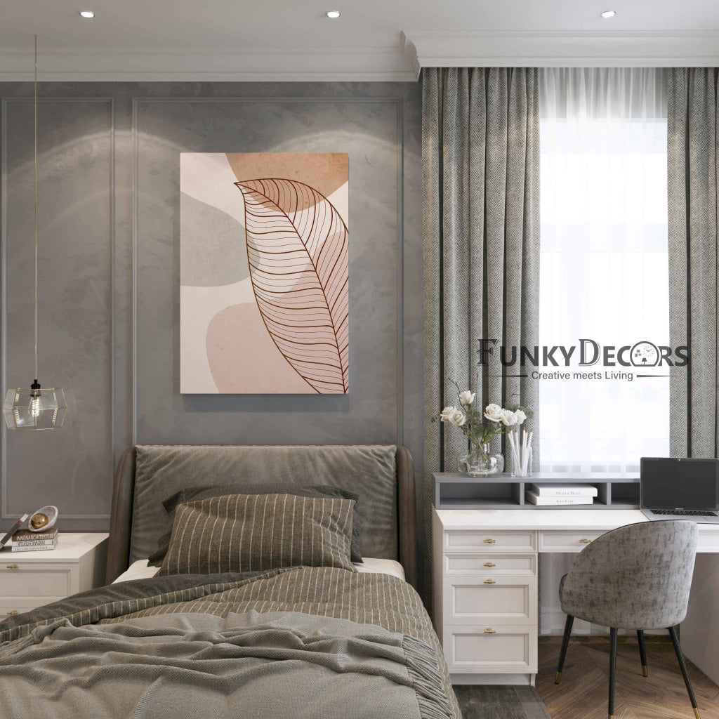 Leaf Art - Nature Frame For Wall Decor- Funkydecors Posters Prints & Visual Artwork