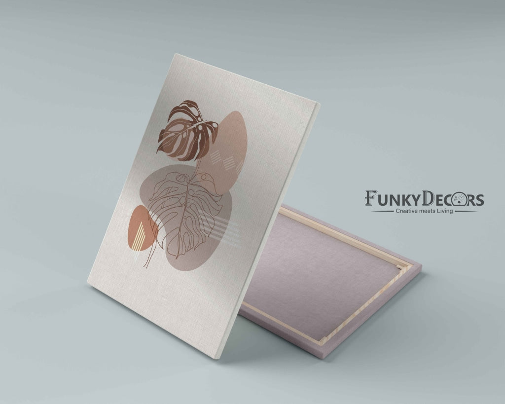 Leaf Overlay Art - Nature Frame For Wall Decor- Funkydecors Posters Prints & Visual Artwork