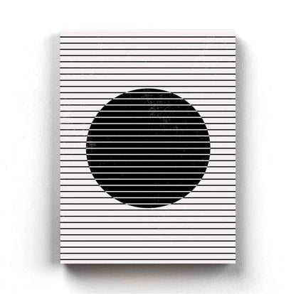 Line Cluster - Achromatic Art Frame For Wall Decor- Funkydecors Xs / Canvas Posters Prints & Visual
