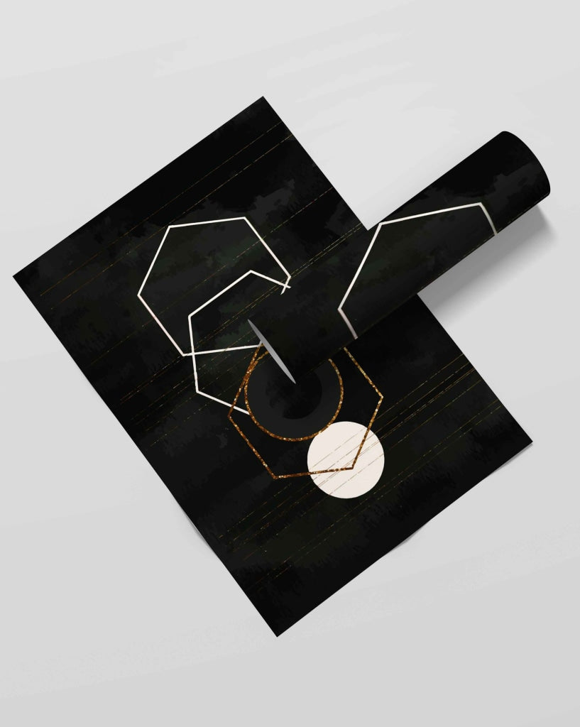 Line Outline - Minimal Art Frame For Wall Decor- Funkydecors Xs / Roll Posters Prints & Visual
