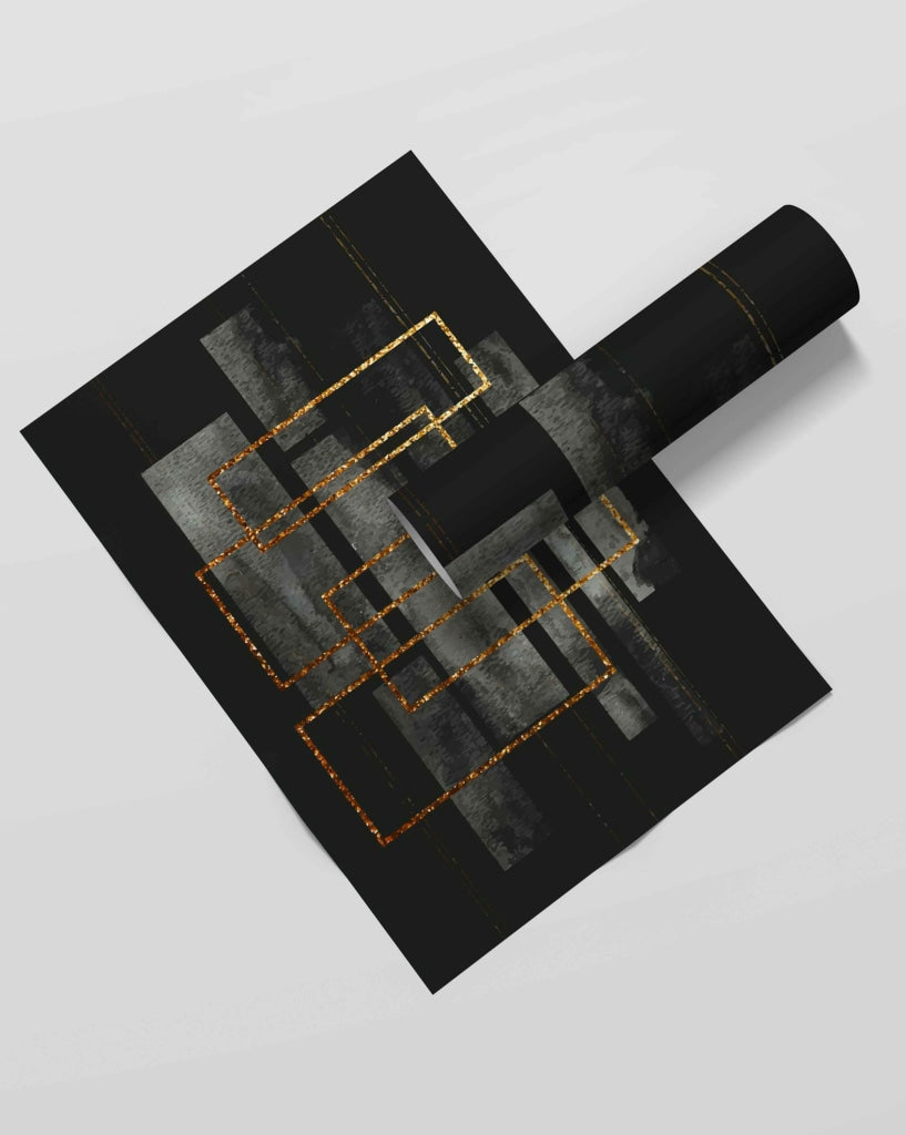 Line Outline - Minimal Art Frame For Wall Decor- Funkydecors Xs / Roll Posters Prints & Visual