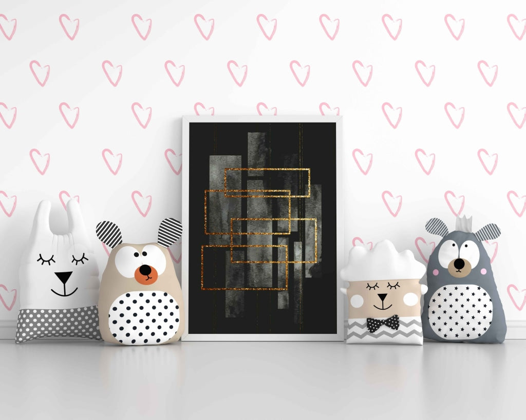 Line Outline - Minimal Art Frame For Wall Decor- Funkydecors Xs / White Posters Prints & Visual