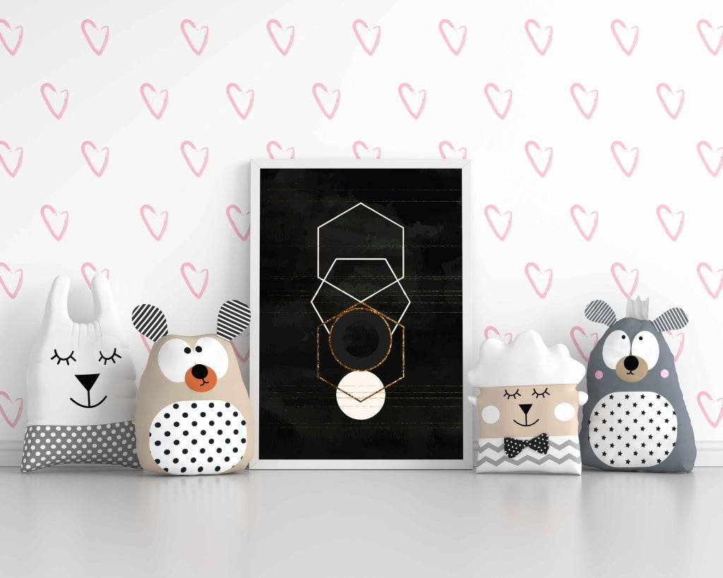 Line Outline - Minimal Art Frame For Wall Decor- Funkydecors Xs / White Posters Prints & Visual