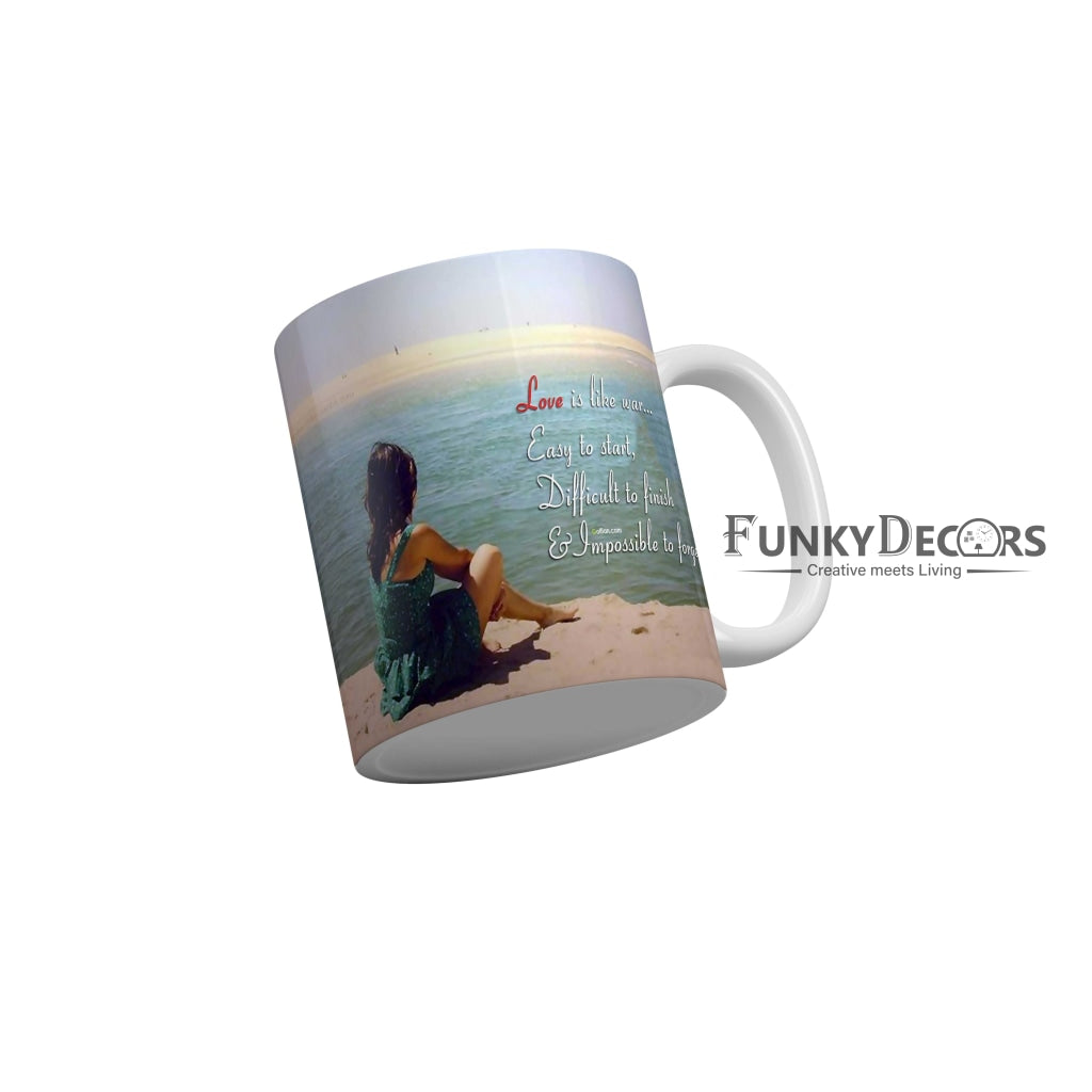 Love is like you Coffee Ceramic Mug 350 ML-FunkyDecors