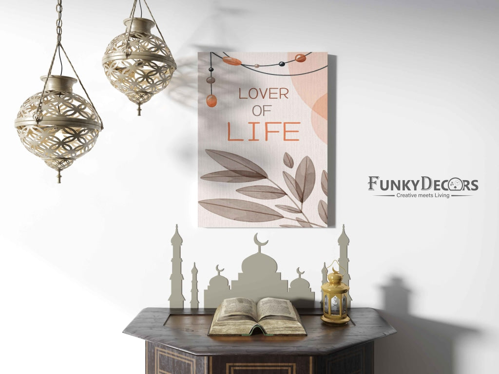 Lover Of Life - Nature Love Art Frame For Wall Decor- Funkydecors Posters Prints & Visual Artwork