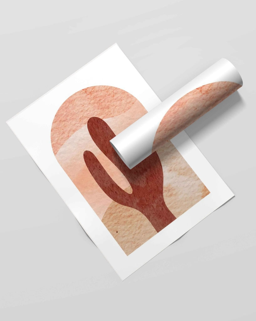 Minimalist Art Frame For Wall Decor- Funkydecors Xs / Roll Posters Prints & Visual Artwork