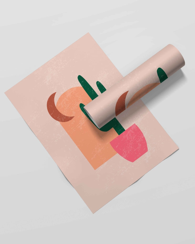 Minimalist Art Frame For Wall Decor- Funkydecors Xs / Roll Posters Prints & Visual Artwork