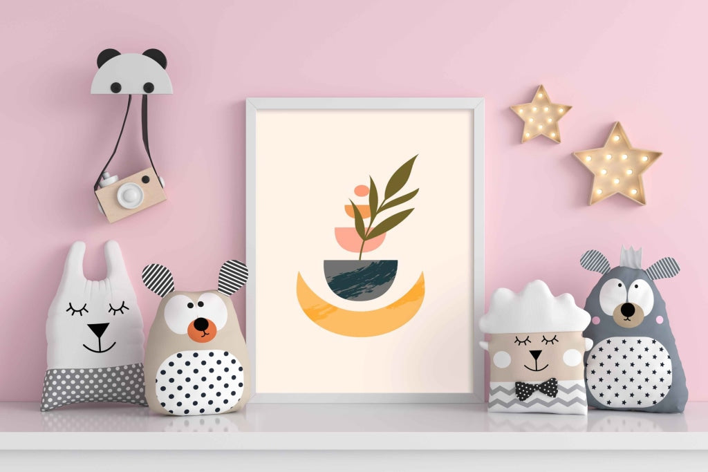 Minimalist Art Frame For Wall Decor- Funkydecors Xs / White Posters Prints & Visual Artwork