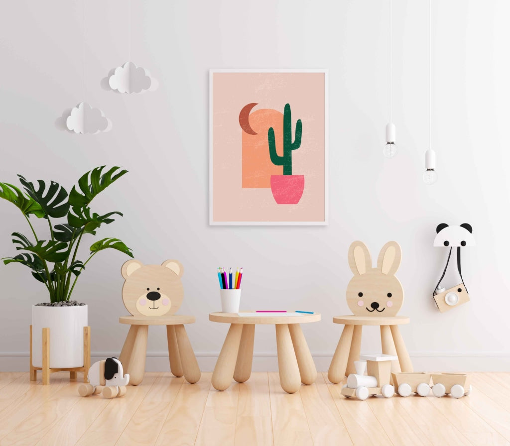 Minimalist Art Frame For Wall Decor- Funkydecors Xs / White Posters Prints & Visual Artwork